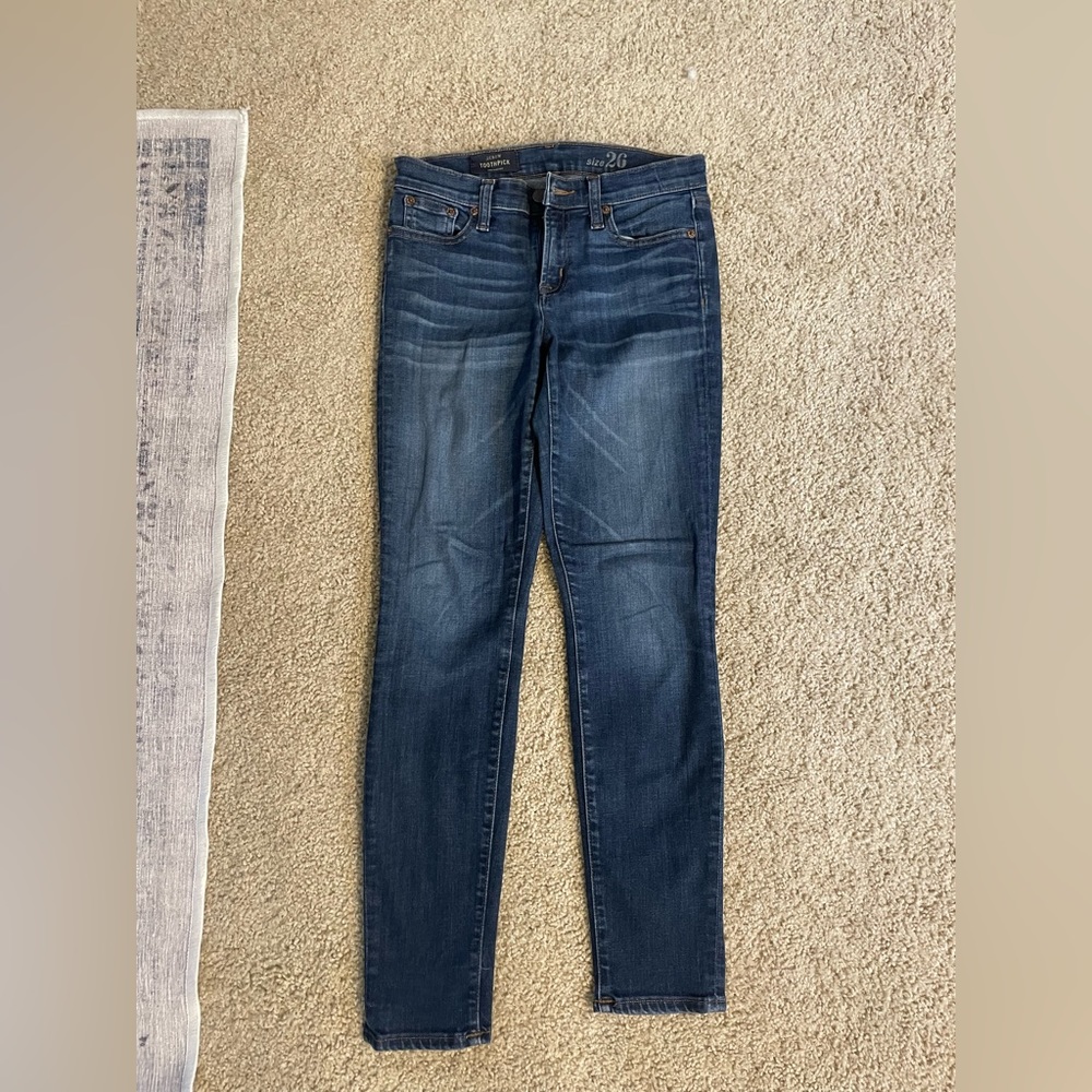 J Crew Toothpick Jeans 🩵